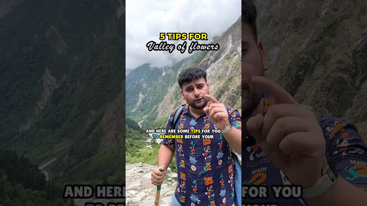 Most Important tips for your Valley of flowers trek💯 #shorts #uttarakhand  #travel #hemkundsahib
