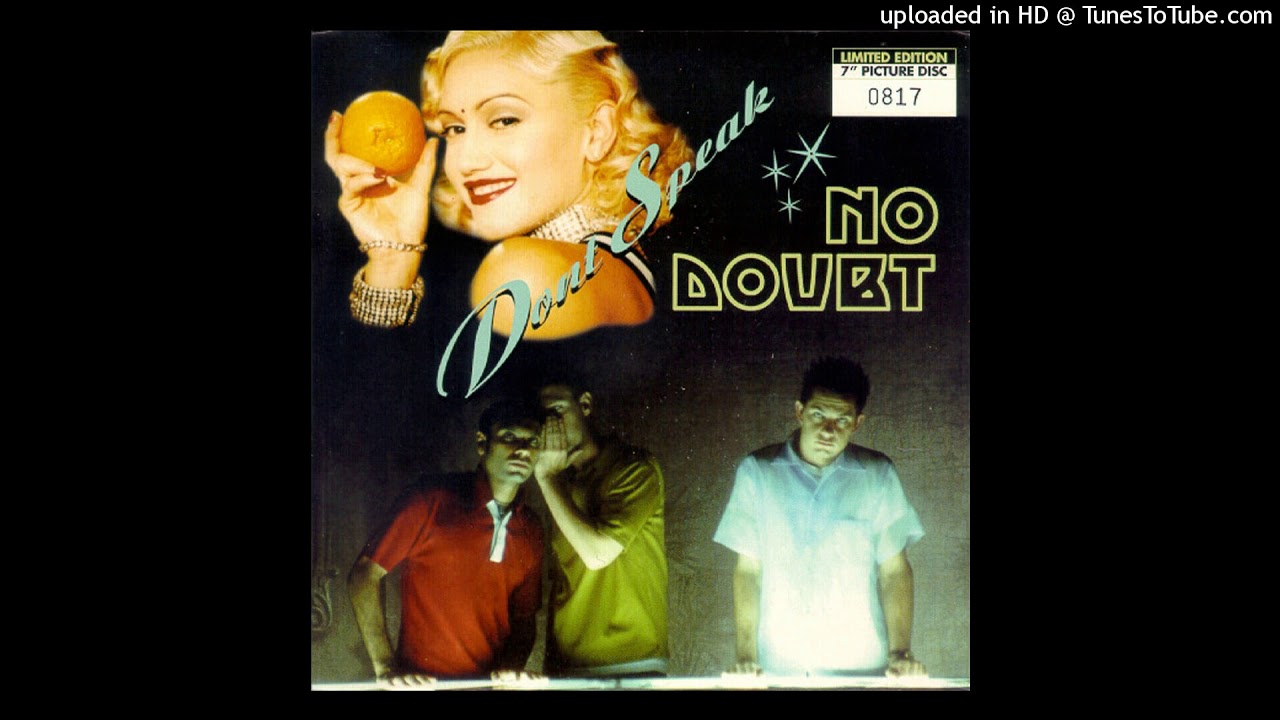 No Doubt - Don't Speak (Bass backing track)