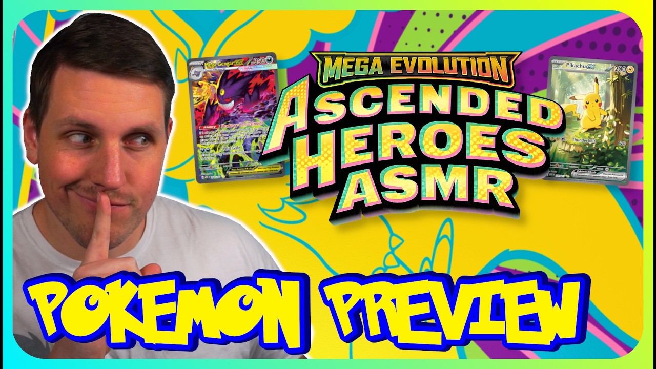 ASMR Pokémon Card Preview (Ascended Heroes)