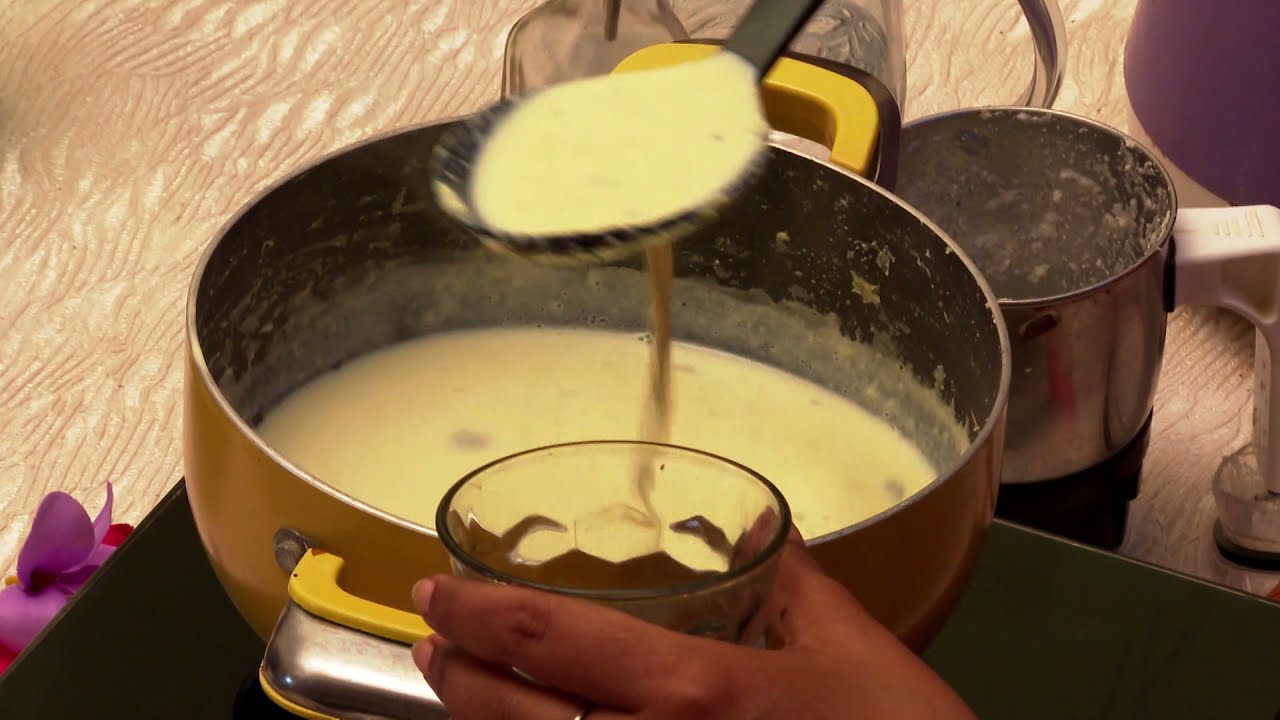 Yummy Roadside Hot Badam Milk | ஒரிஜினல் பாதாம் பால் | Chennai Street Foods at Home in Tamil Cooking