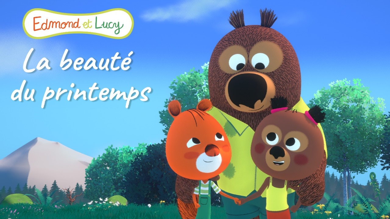 Le Printemps est là ! 🌸 Dessin Animé Nature en Famille | Edmond et Lucy (4K)