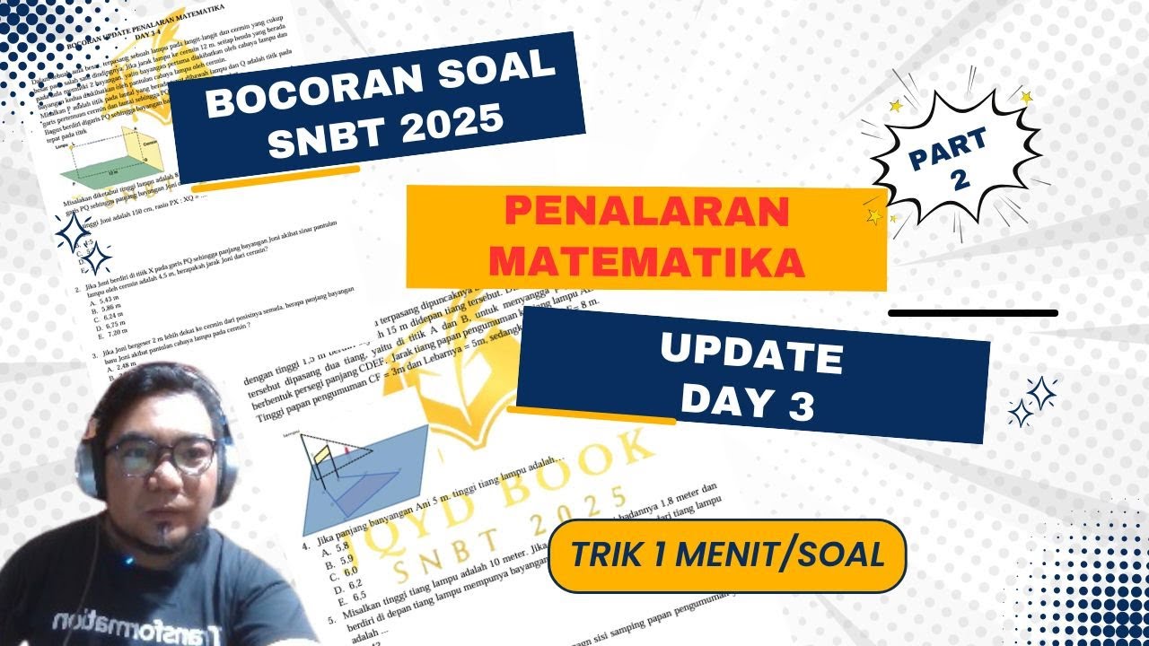 BOCORAN PENALARAN MATEMATIKA SNBT 2025 (Day 3-4) #snbt2025  #utbk2025 #bocoransnbt  #bocoransnbt2025