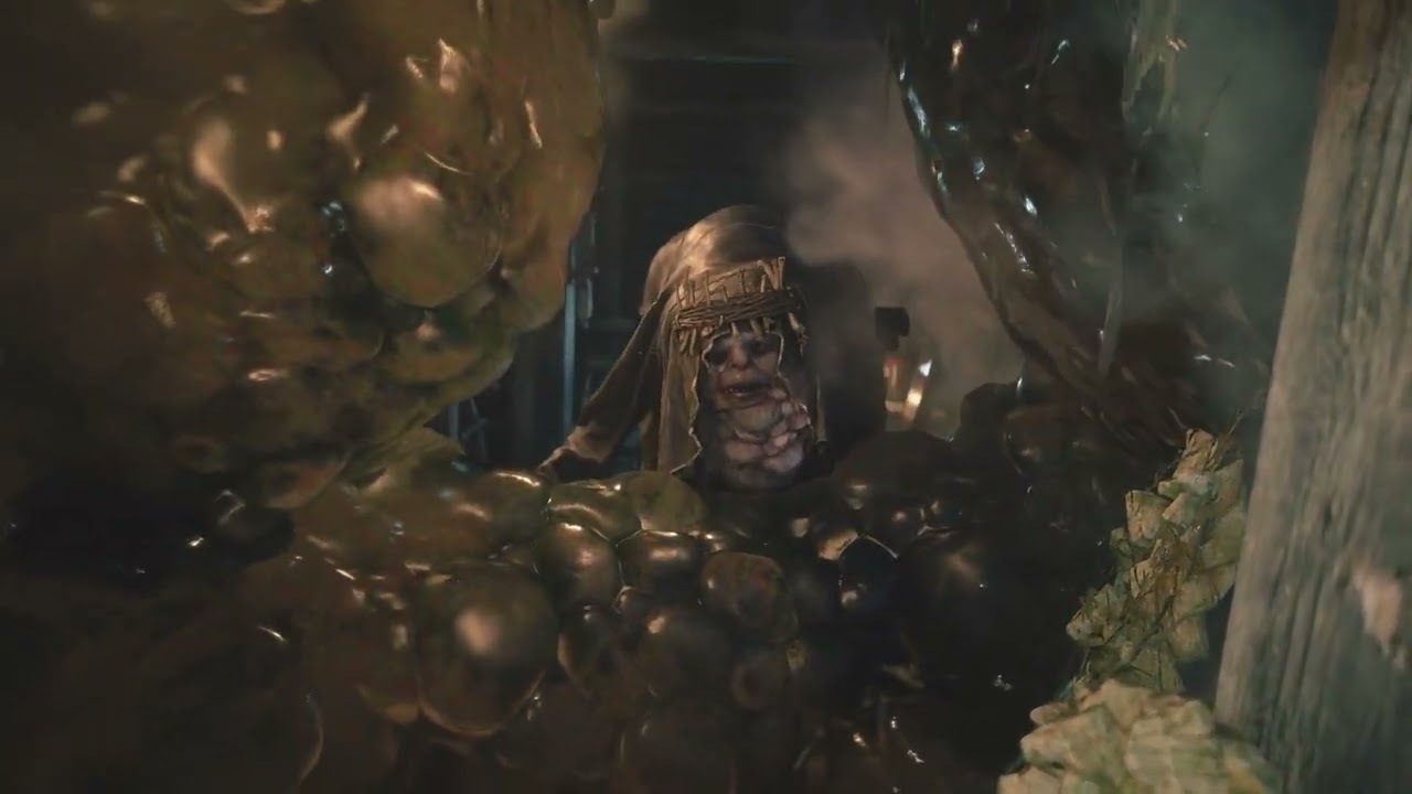 Was zum Resident evil village moreu ist so  Gruselig ich muss gegen ihn Kämpfen