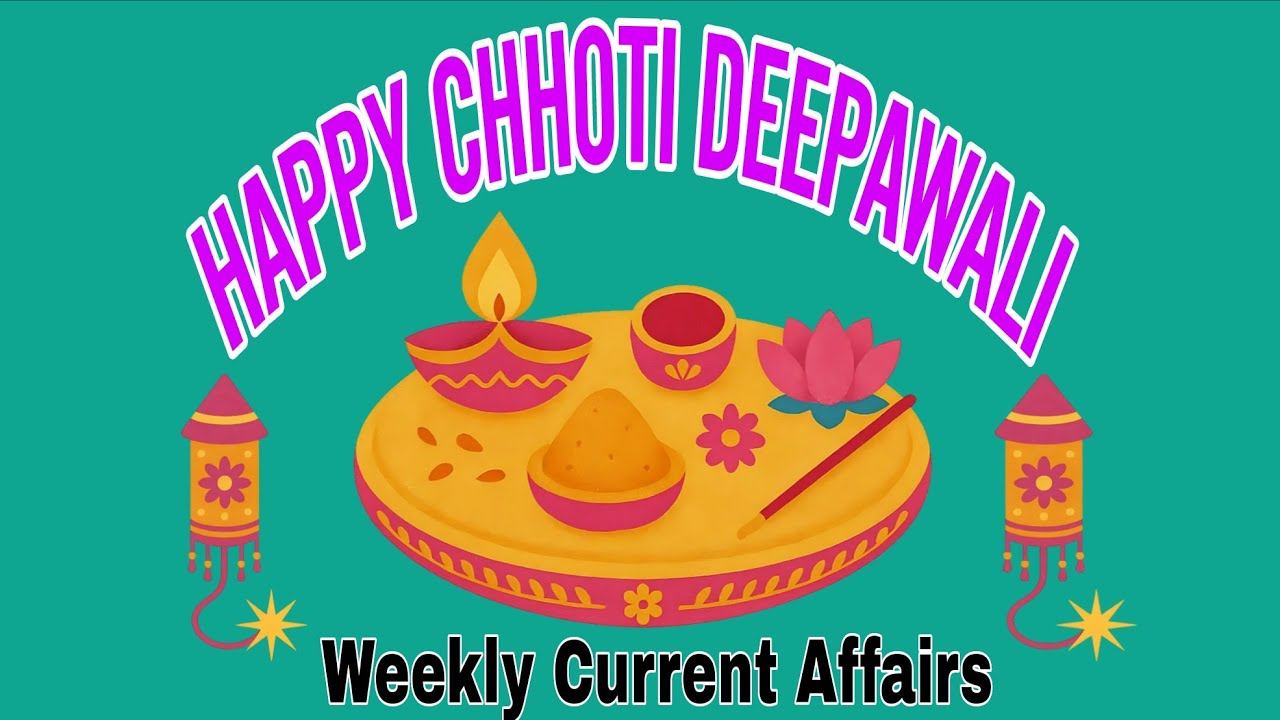 Weekly Current Affairs (13-19) October 2025 #ukpsc #uksssc #currentaffair2025 #todaycurrentaffair