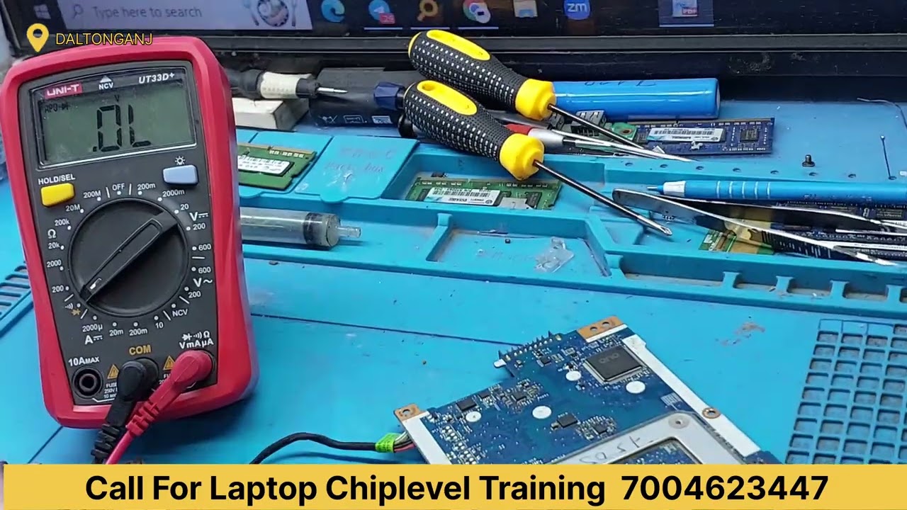 LA-C701P Motherboard LDO Missing || HP Motherboard Dead Problem Solved @nityatechinstitute