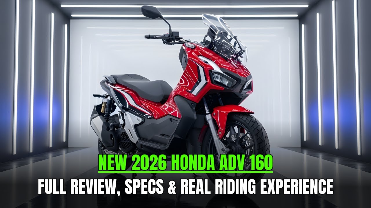 2026 Honda ADV 160 – The Perfect Adventure Scooter for Daily Riding