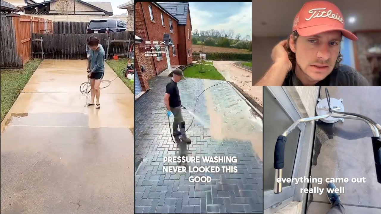 Reacting to Power Washing Jobs