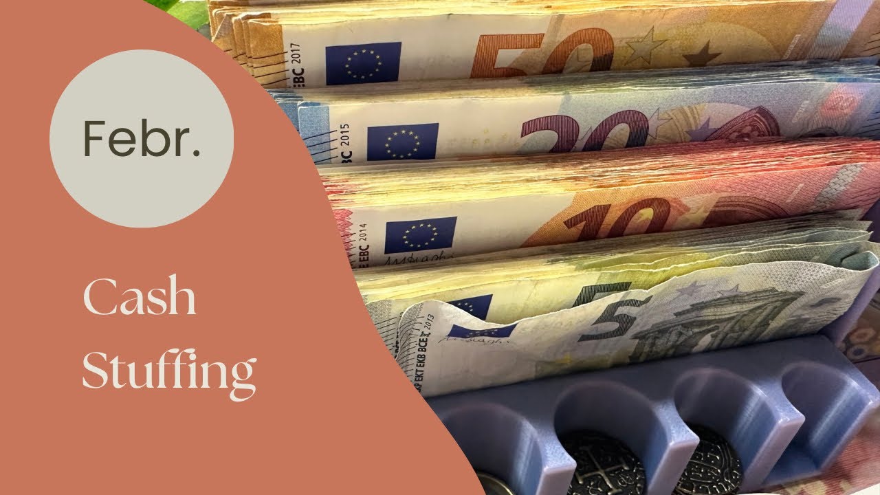 Cash Stuffing für Februar | #budgeting #cashstuffing #umschlagmethodegeldsparen 