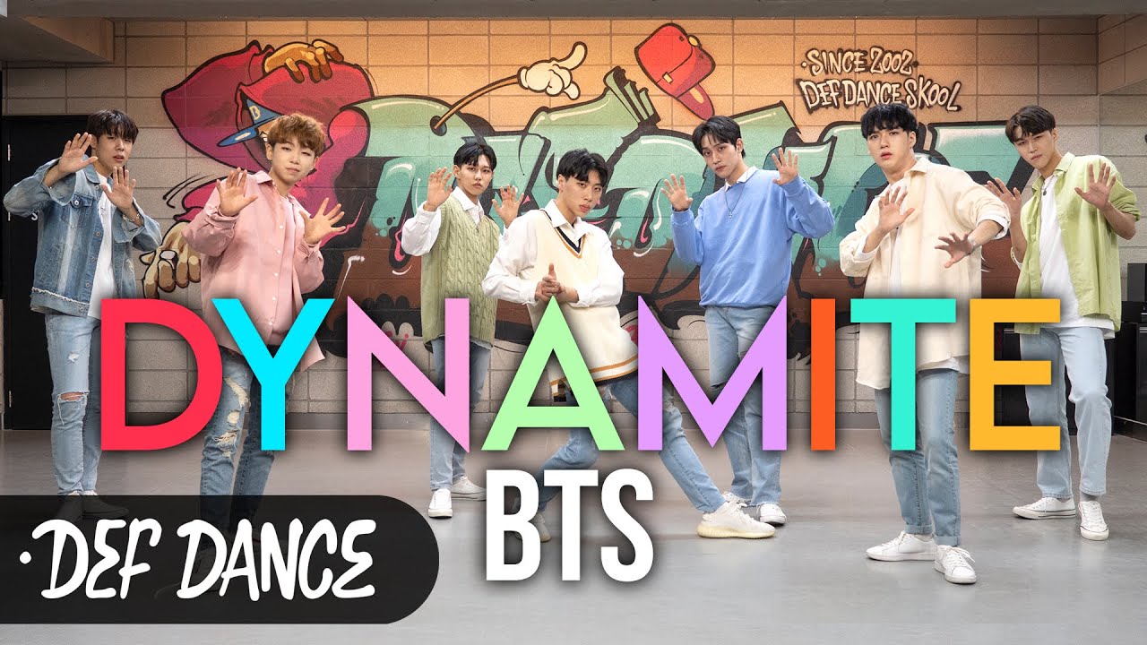 [아이돌 댄스] 방탄소년단 BTS 다이너마이트 Dynamite 안무 올 데프커버댄스ㅣNo.1 댄스학원 Def Kpop Dance Cover 데프 아이돌 프로젝트월말평가