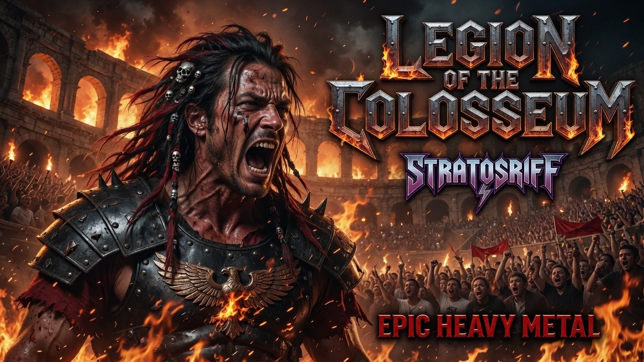 🥇 LEGION OF THE COLOSSEUM ⚔️ Full Live Heavy Metal Album 2026 | STRATOSRIFF