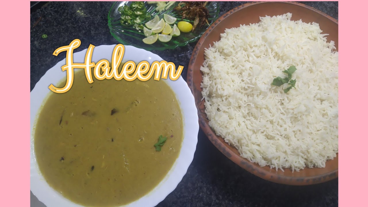 Quick and easy haleem recipe|haleem rice recipe|chicken haleem recipe