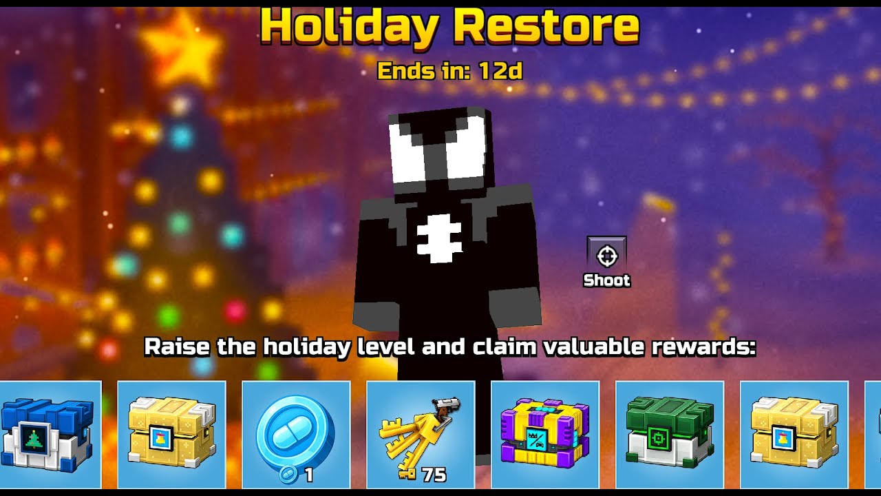 Holiday Restore & Pixelpoly is out - pixel gun 3d