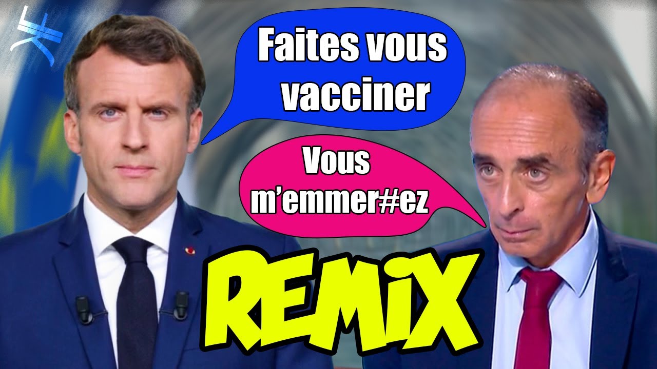 Macron ft.  Zemmour - Faites vous vacciner (REMIX)