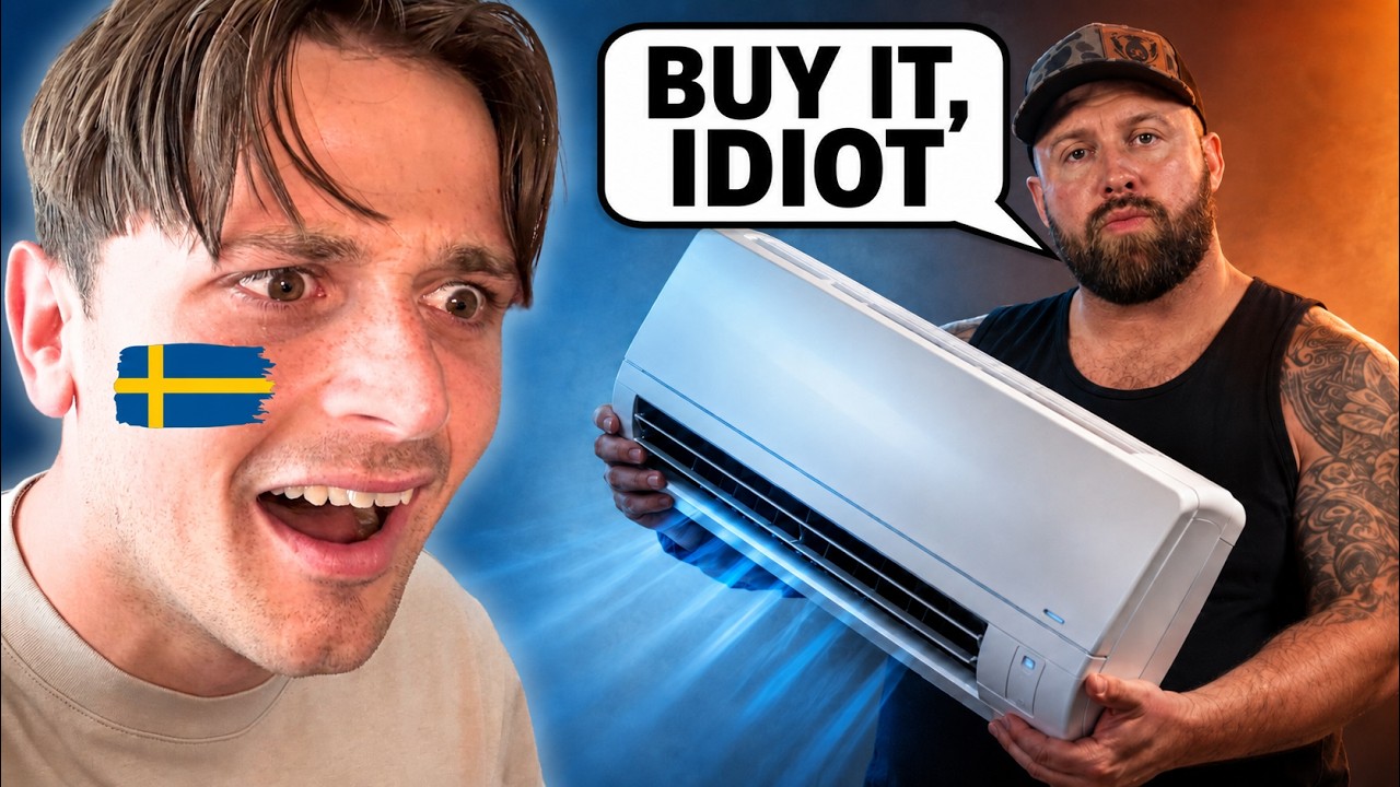 As A European, Fat Electrician's AC Rant Is BRUTAL