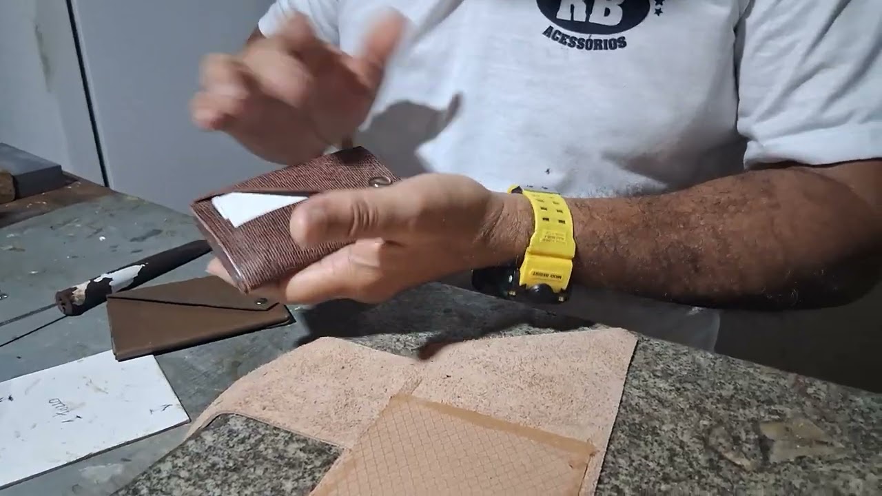 APRENDA A FAZER UMA CARTEIRA  ESPORTE 