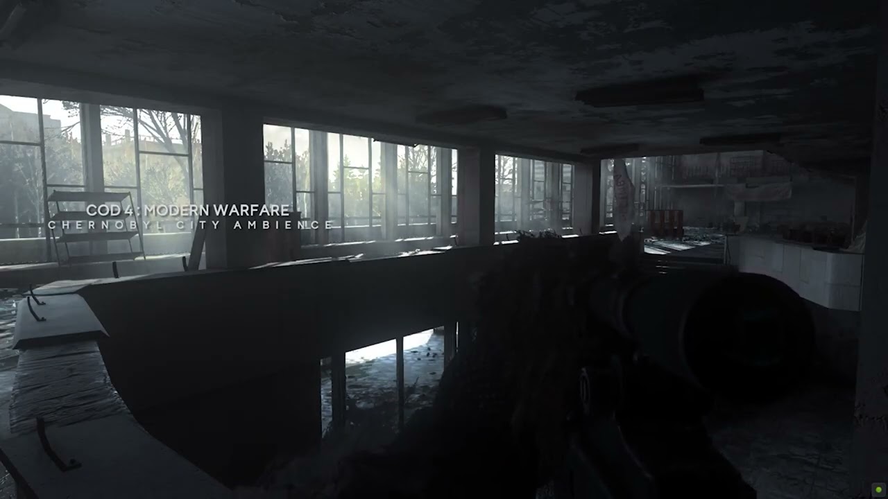 (1 HOUR) COD4 : MW Remastered Ambient Music 🎵 Chernobyl Buildings (COD 4:MW OST | Soundtrack)