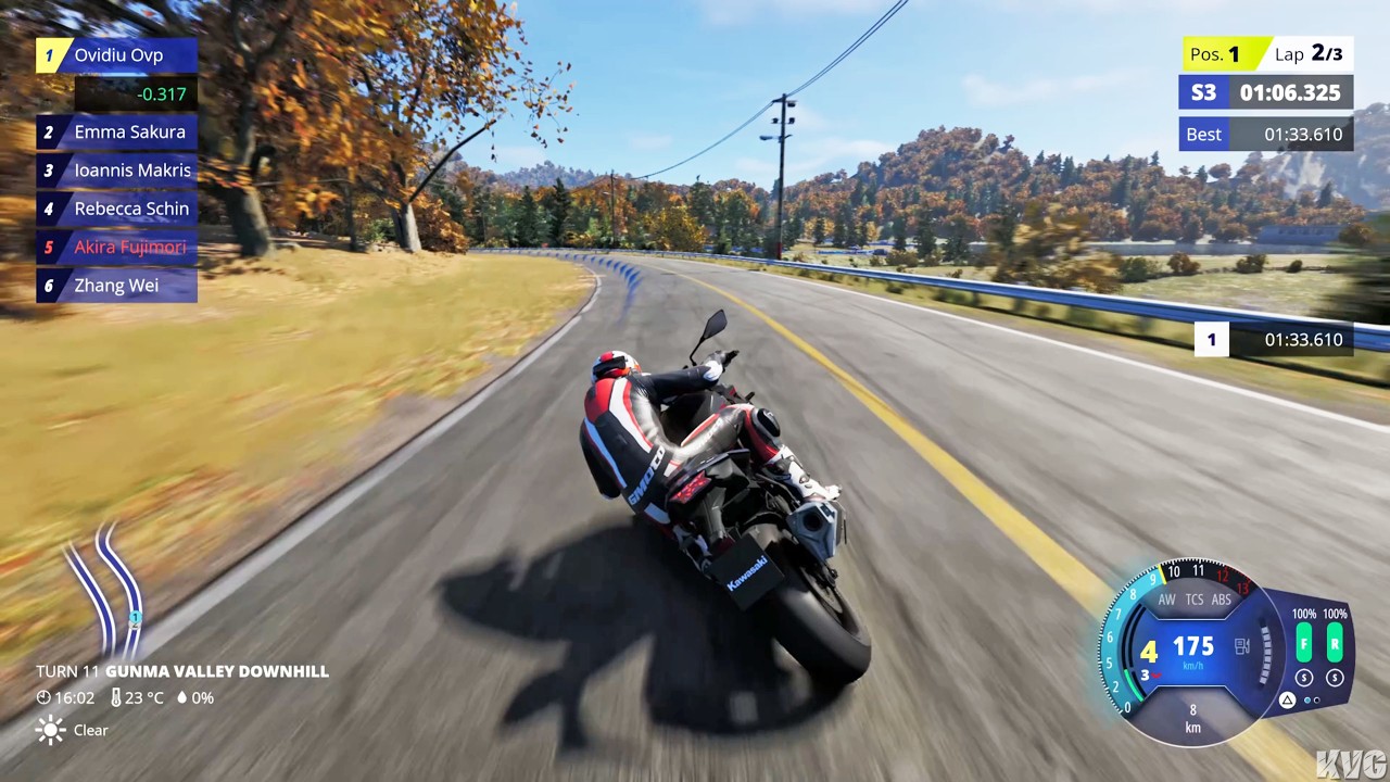 RIDE 6 - Mount Gunma (Gunma Valley) - Gameplay (PS5 UHD) [4K60FPS]