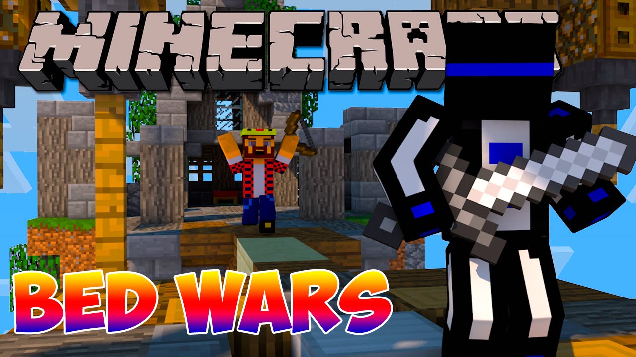 Minecraft Bed wars : Воюем на воздушных шарах #91