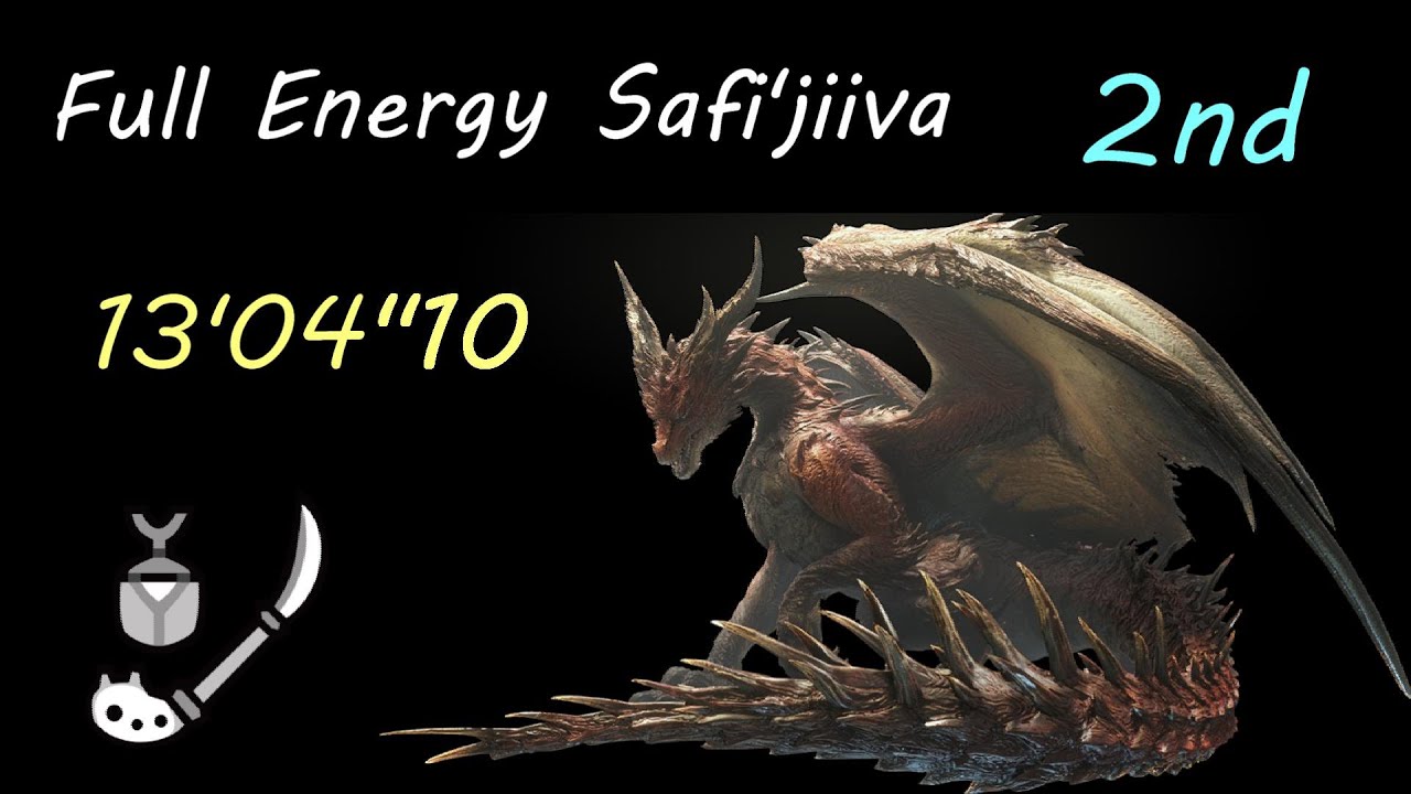 ムフェト・ジーヴァ 操虫棍ソロSafi'jiiva Insect Glaive Solo 13’04”10【MHWI】