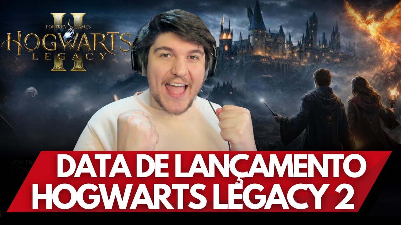 Hogwarts Legacy 2 DATA DE LANÇAMENTO VEM MONSTRO!!!! 