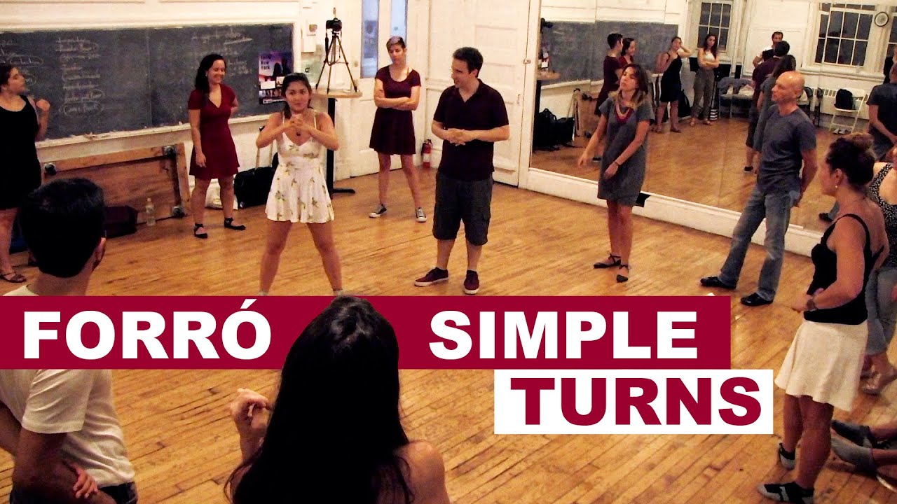 Forró Turn Variations (Connection & Creativity class excerpt) in New York - Milena Morais & Rafael