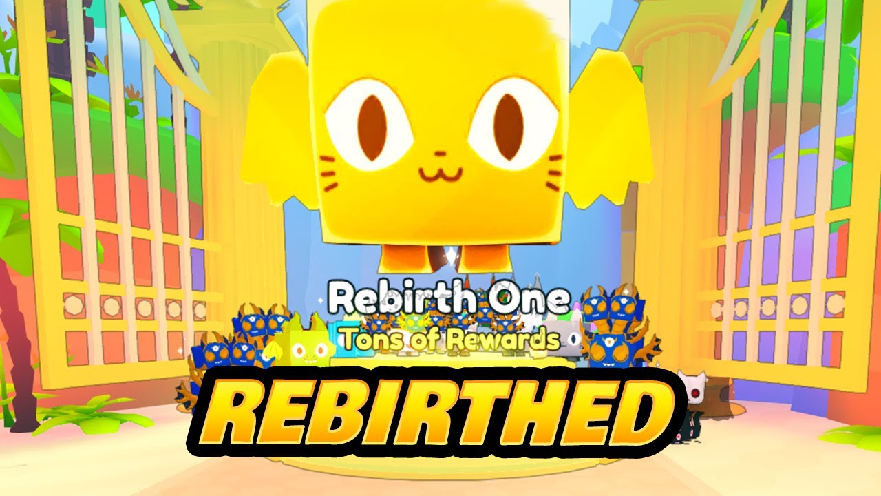 I Played Pet Sim 99 and Rebirthed + Hatched Huge Unicorn Dragon