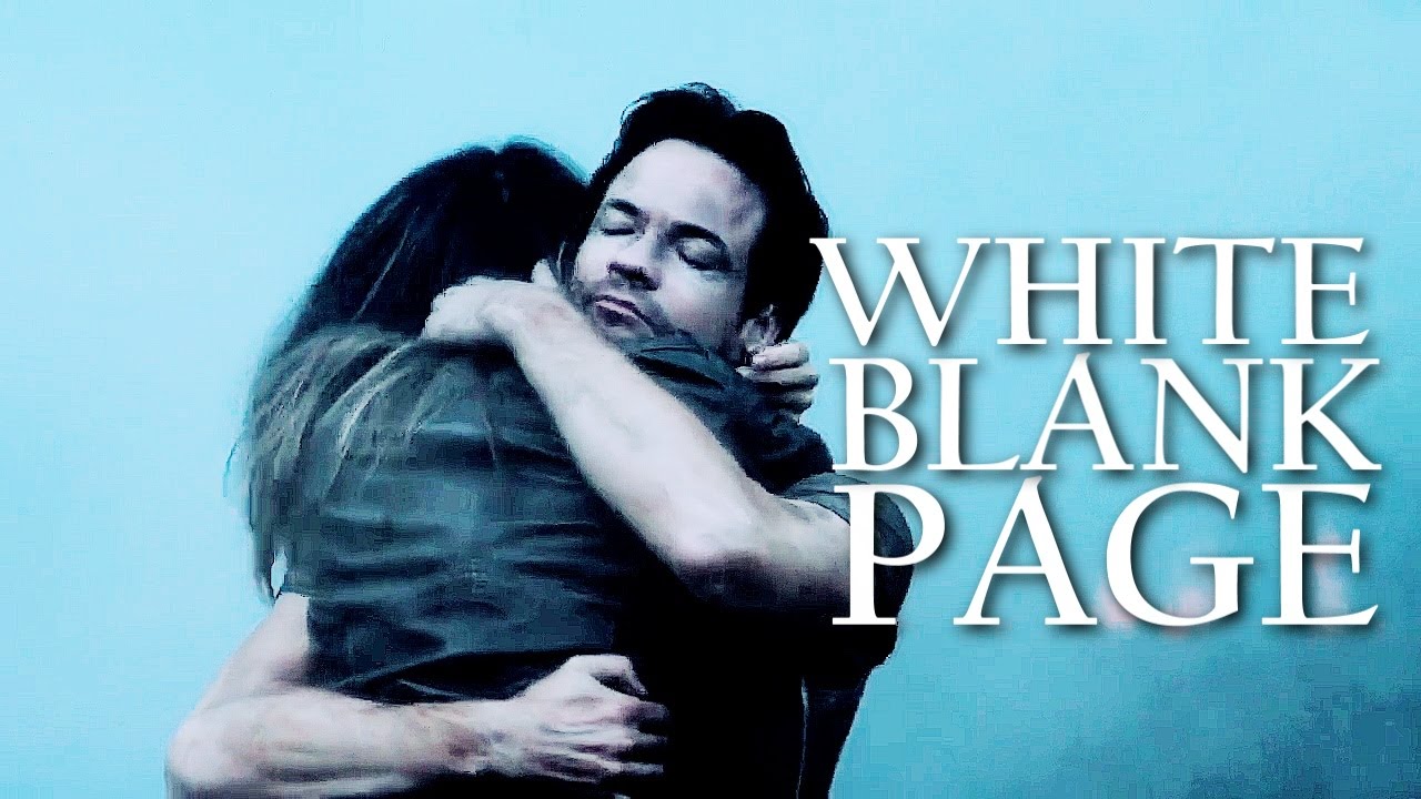 white blank page | michael & nikita