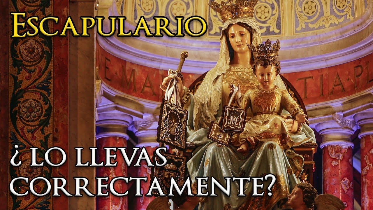 ¿Llevas Correctamente el Escapulario del Carmen? ¡Averigua Cómo!
