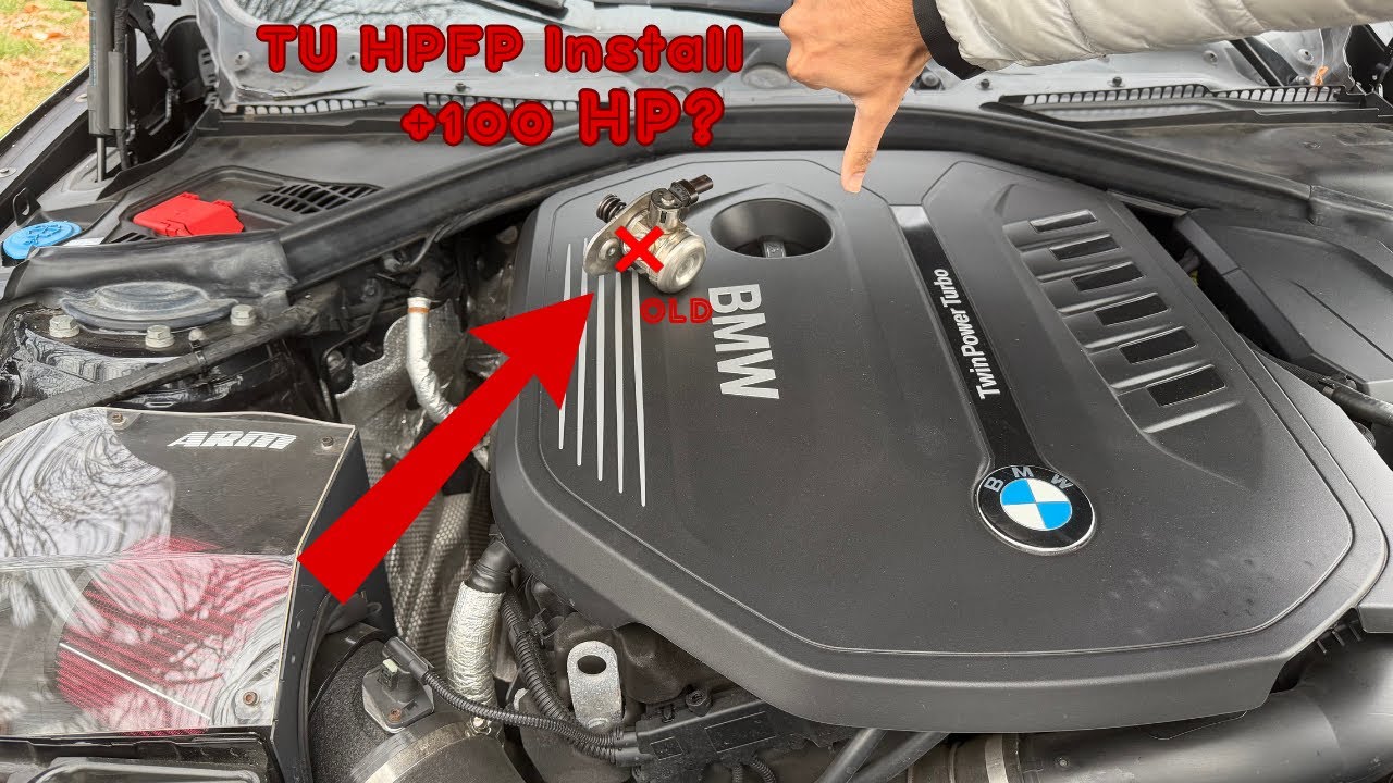 Я установил топливный насос высокого давления TU на свой BMW B58 F3X 440I! *Простое руководство п...