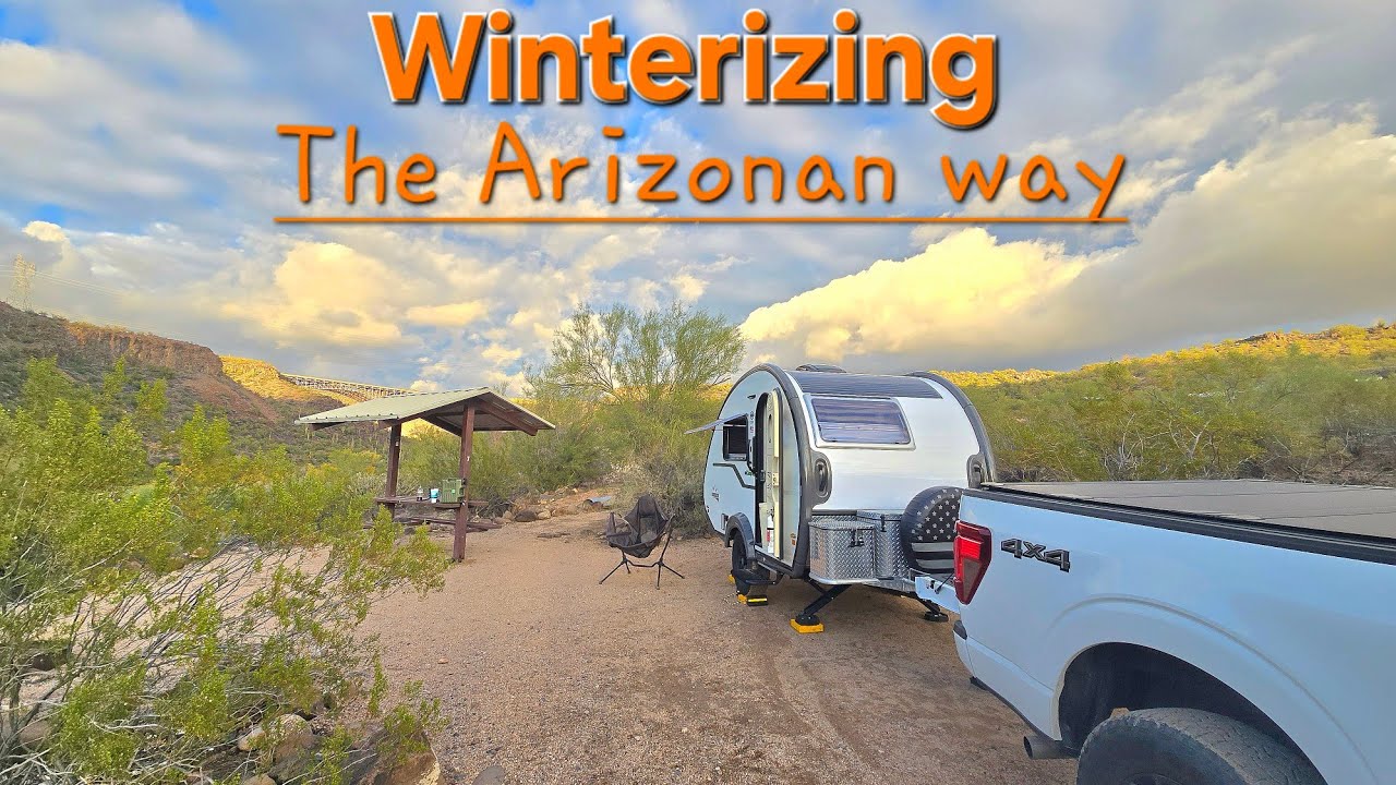 IT'S DESERT CAMPING SEASON! T@b Teardrop Trailer Camping Adventure # 55