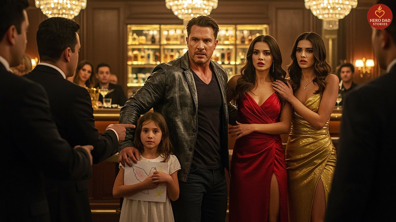 “Back Away Now” — Single Dad Faced the Thugs, The Billionaire Twins Hid Behind Him