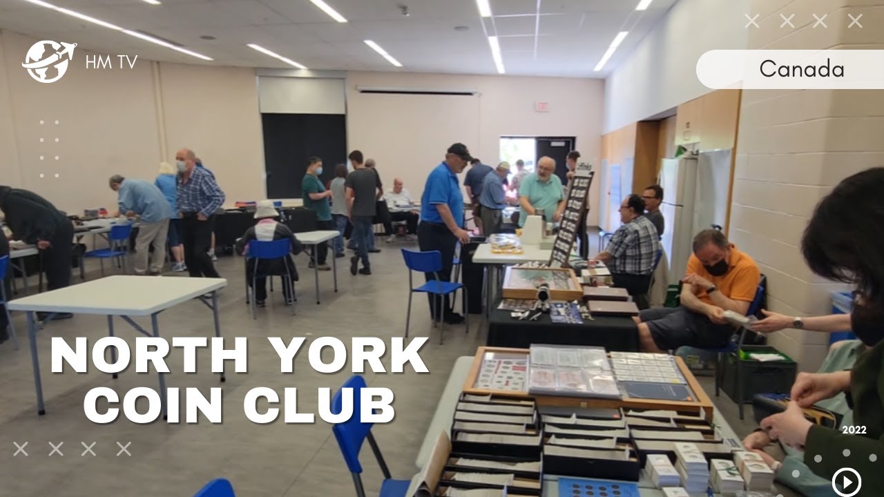 North York Coin Club (NYCC) Coins Show 2022 - how to bitcoin vlog