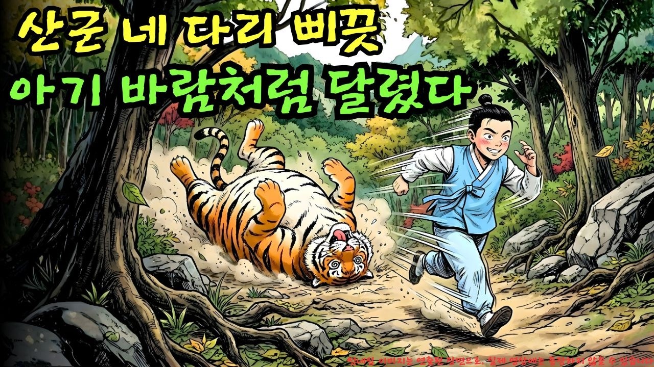 👉 산군이 아기를 쫓다 네 다리를 삐끗했다… 바람처럼 달린 이 아이는 대체 누구일까? | 야담 |옛날이야기 |민담 |전설 | 설화