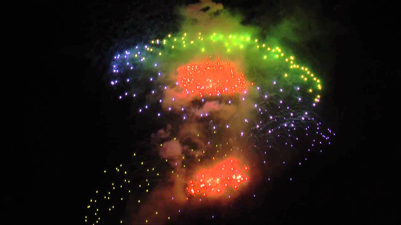 St Andrew's Band Fireworks Factory - Fireworks - Multi break color and beraq shells 2013