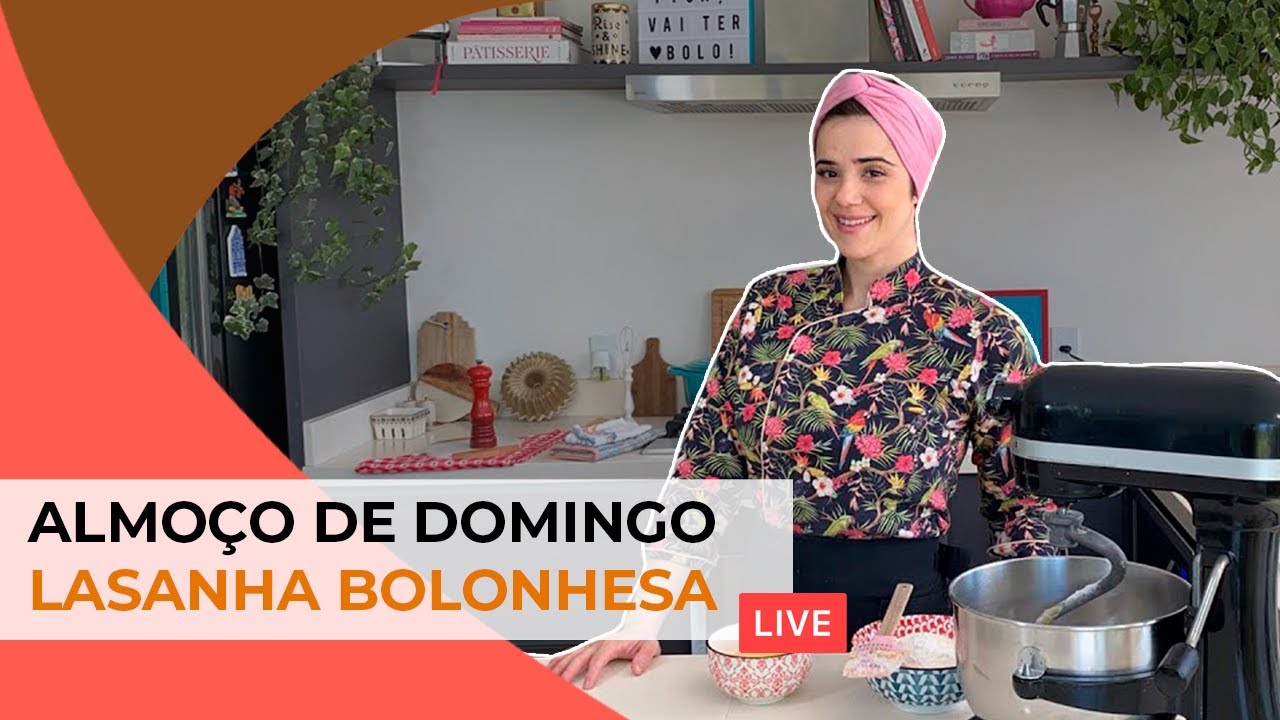 ALMOÇO DE DOMINGO - LASANHA BOLONHESA