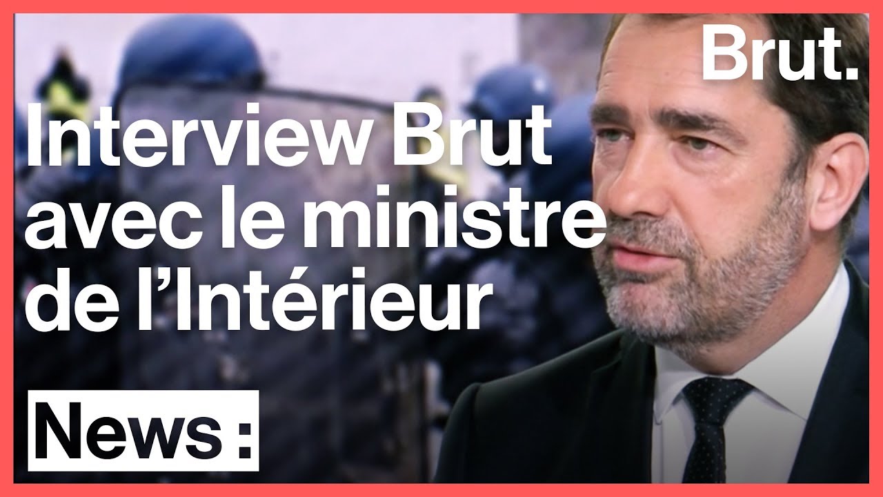 Christophe Castaner a répondu à Brut
