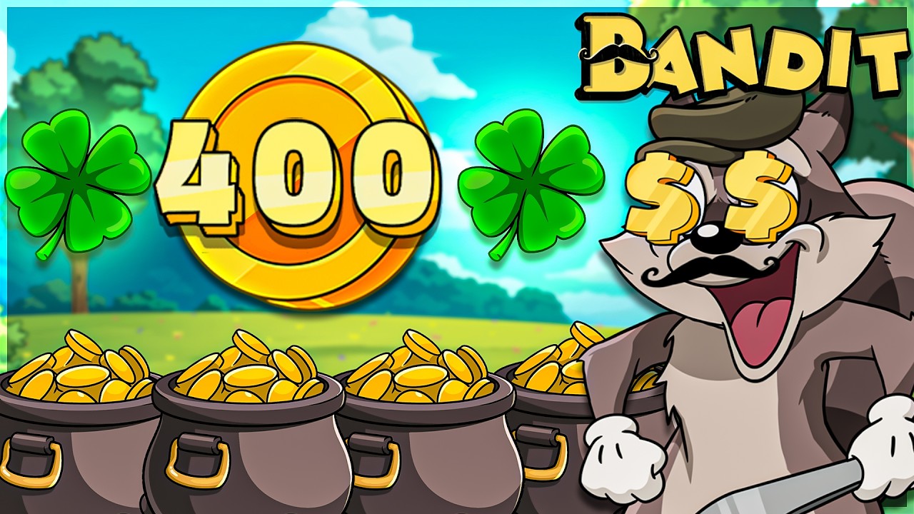 Огромные золотые монеты и коллекционные предметы в слоте LE Bandit!!
