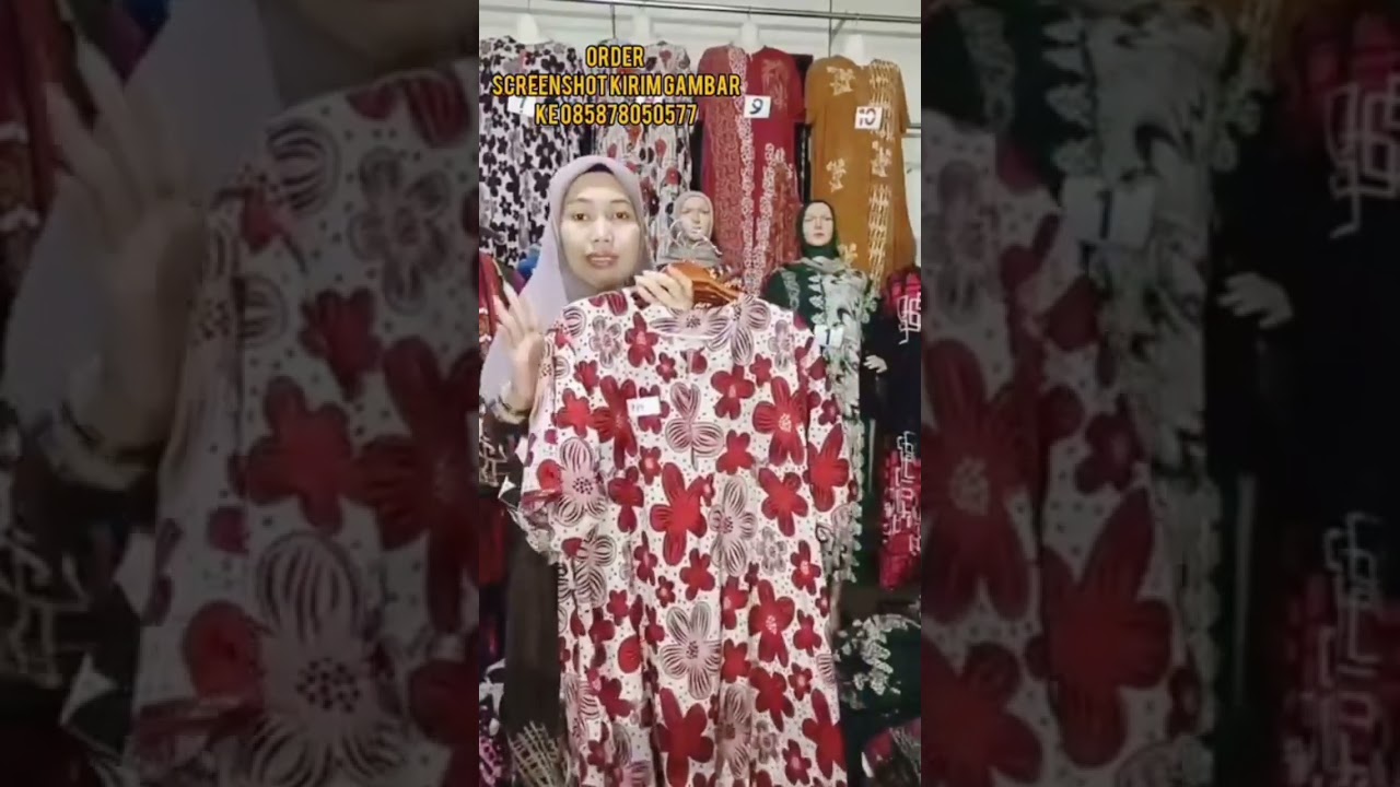 8 Februari 2026 Rekomendasi Gamis Daster Batik  Cap Malaman harga murah,P.Pekalongan 085878050577