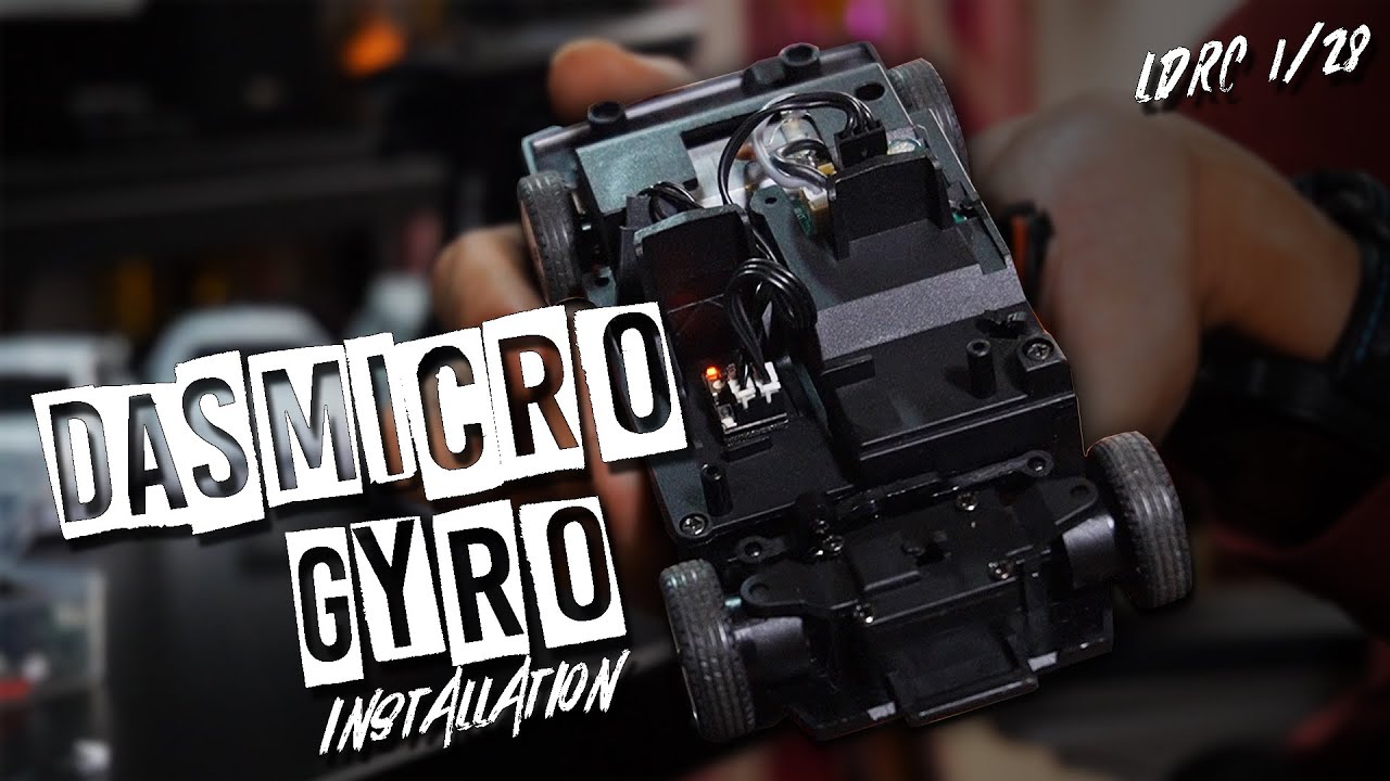 LDRC 1/28 WITH DASMICRO GYRO [ CARA PASANG GYRO ] EMNG BISA ?? [ 2K60FPS ]