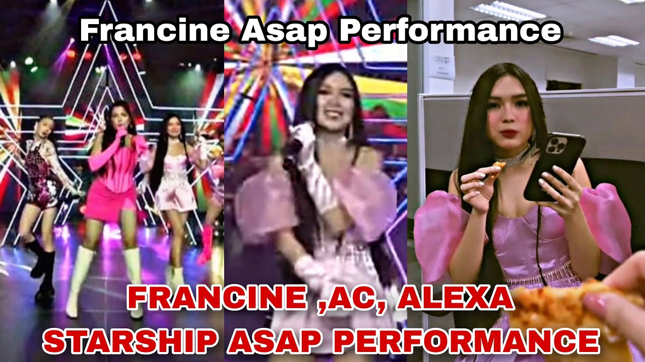 FRANCINE DIAZ, ALEXA ILACAD & AC BONIFACIO 