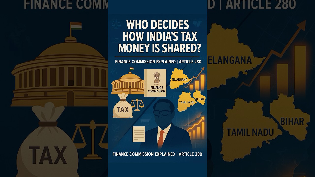 Финансовая комиссия объяснила 💰 | Как Индия делит налоги со штатами 🇮🇳