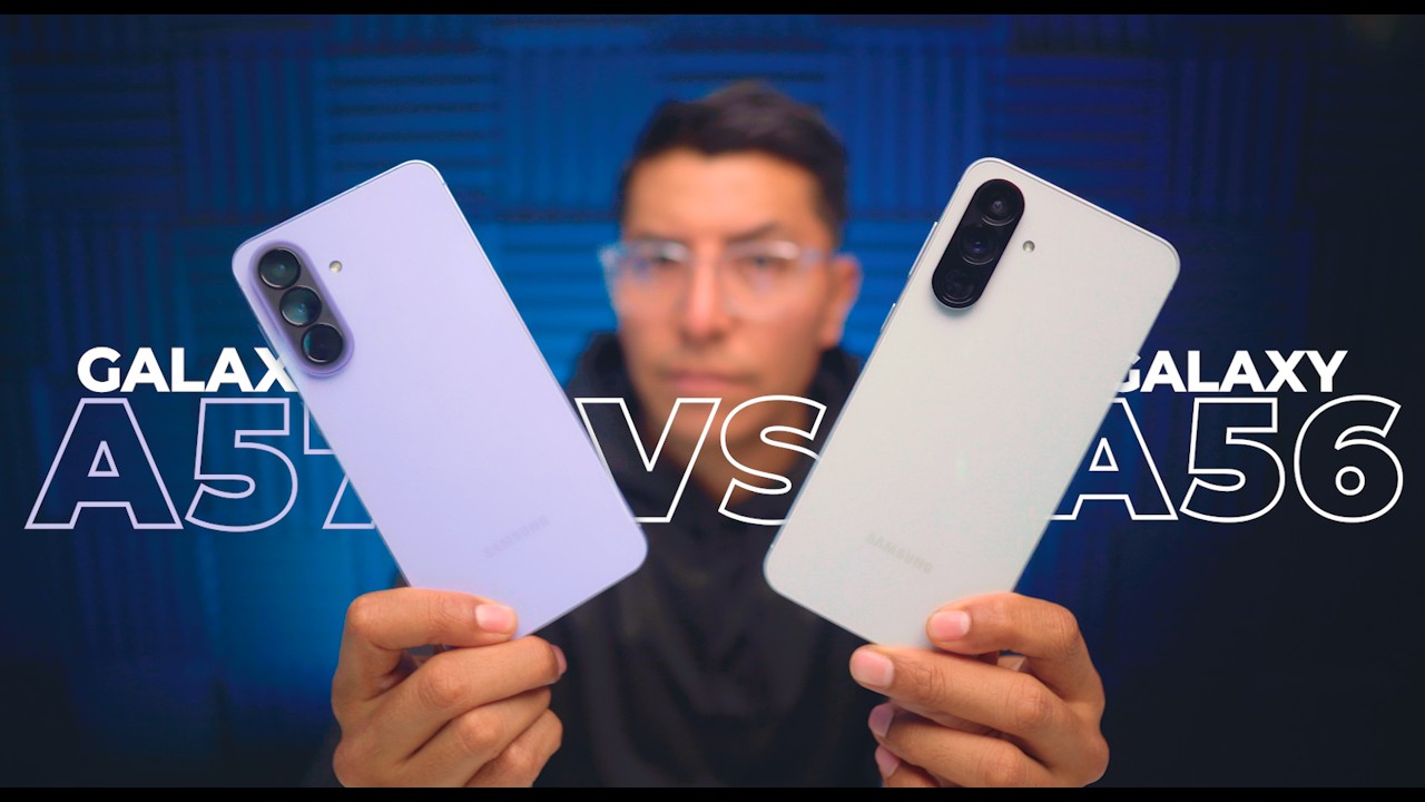 Galaxy A56 vs A57 | &iquest;Cu&aacute;l te conviene comprar?