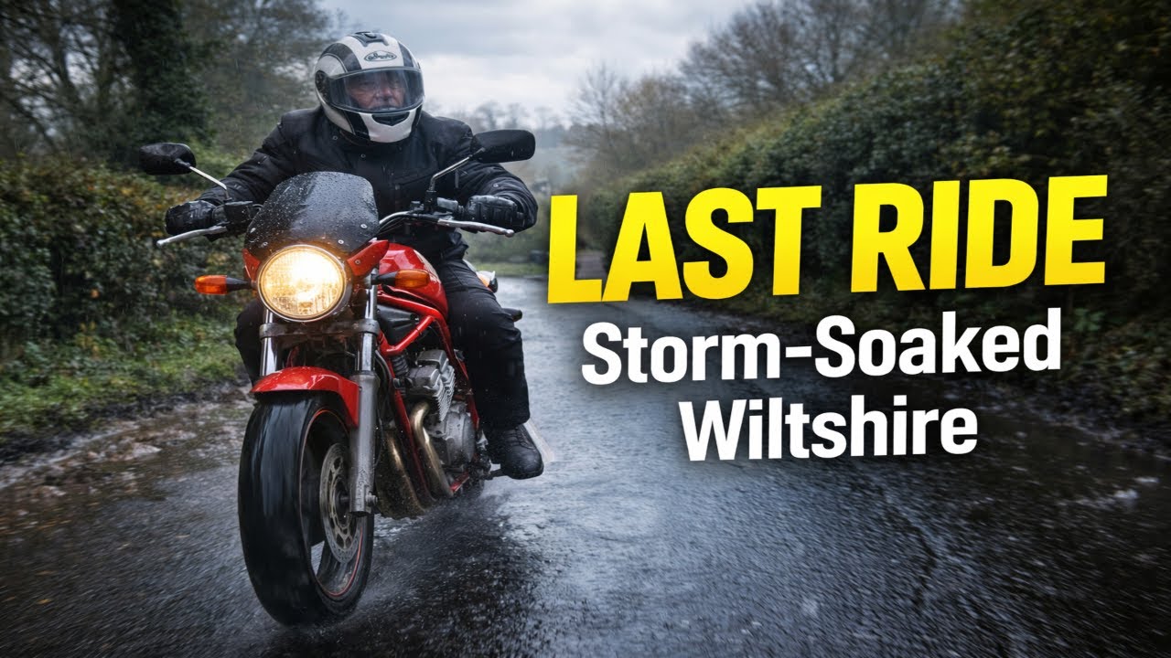 The Last Ride on My Yamaha XJ600 | Storm-Soaked Wiltshire Roads & a Surprise Goodbye