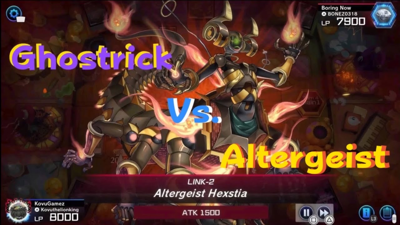Yu-Gi-Oh! Master Duel- Ghostrick Vs. Altergeist