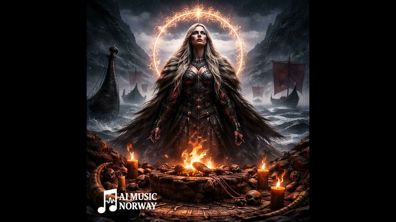 Ai Music Norway - The Fire That Waits #NewMusic #Trending #aimusic #Music #folk #nordic #ethereal