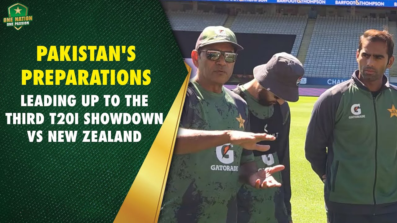 Pakistan's preparations leading up to the third T20I showdown vs New Zealand | PCB | MA2A