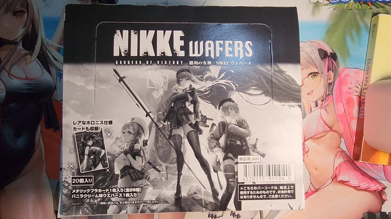 More waifus! Nikke Wafer Cards!