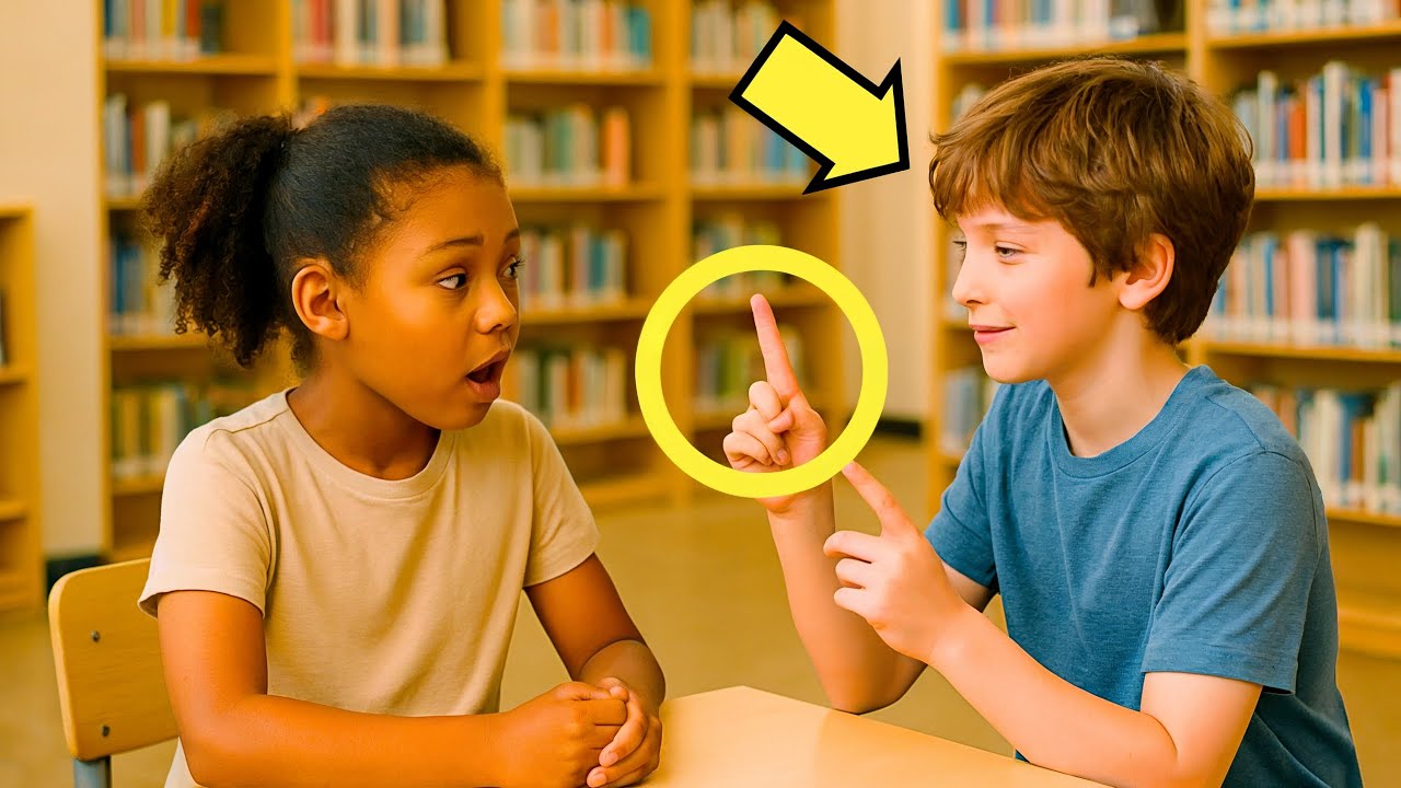 BAMBINA SORDA EMARGINATA A SCUOLA… UN UMILE COMPAGNO HA IMPARATO LA LINGUA DEI SEGNI