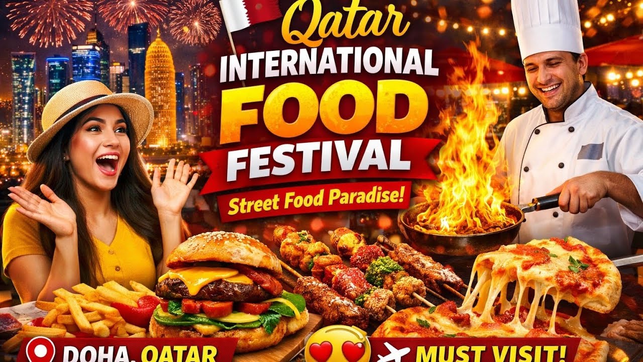 Qatar International Food Festival 2026 🇶🇦 | Food Lovers Ka Jannat 