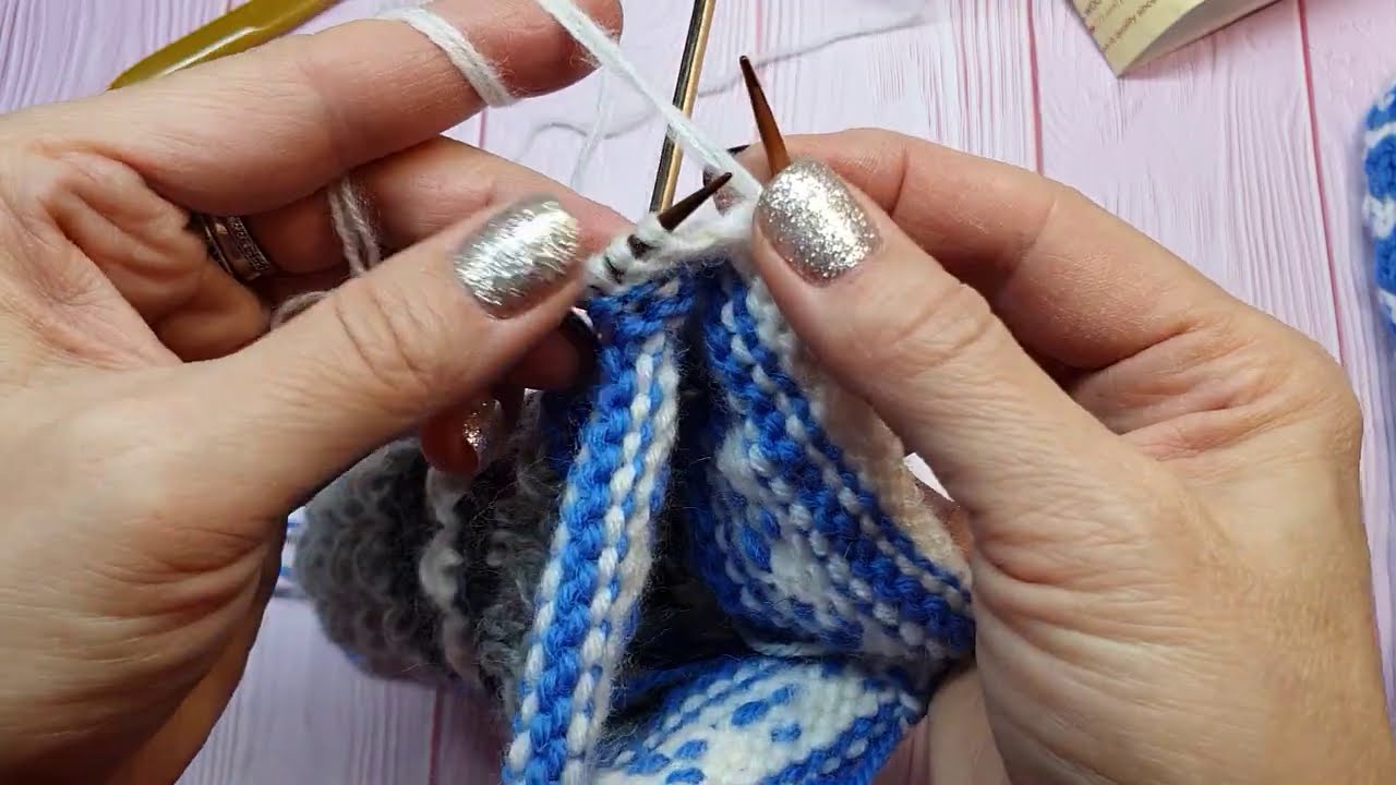#вязаныеноски, #вязания  #пяткабумеранг Как я вяжу пятку 🪃БУМЕРАНГ🪃 2021 г.